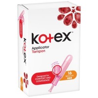 KOTEX TAMPON APPLICATOR - REGULAR (16 counts)